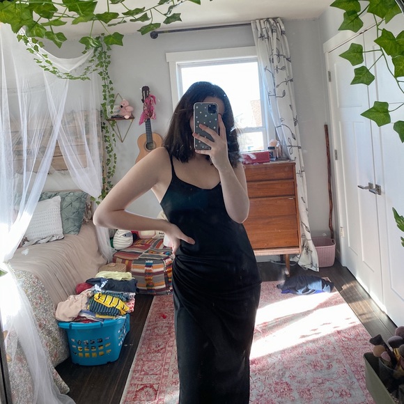 Vintage black Petra Fashions Dress - Picture 3 of 4